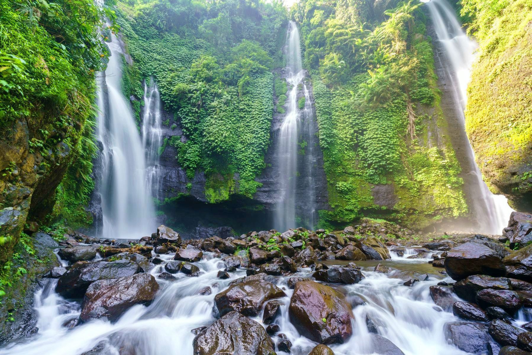 Водопад Секомпул (Sekumpul) и другие водопады Бали