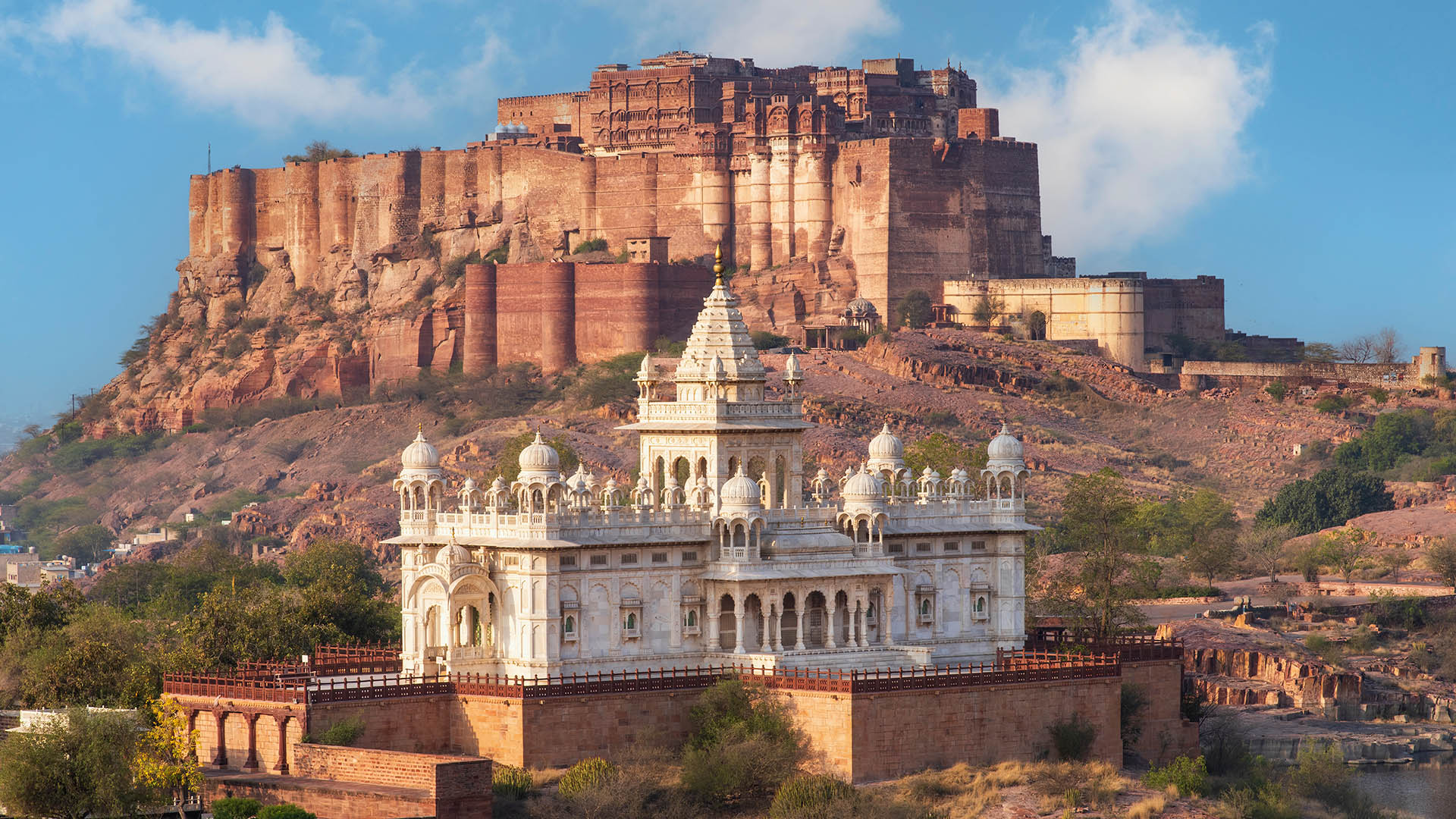 Джайпур и форт Амбер в Раджастхане