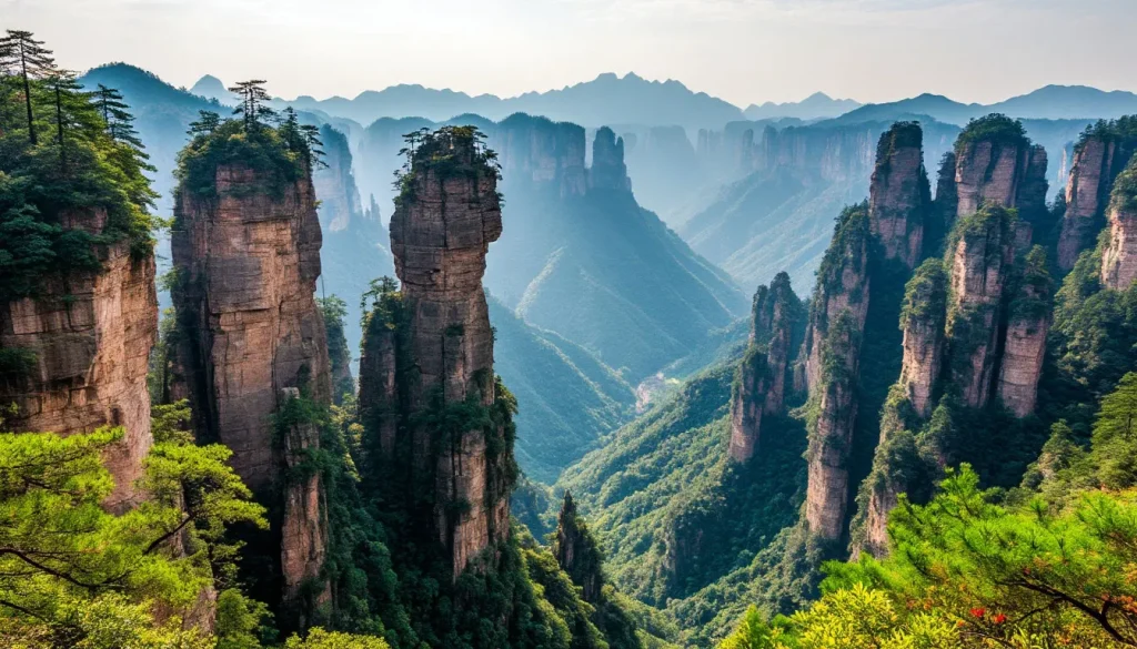 Сказочные пейзажи Чжанцзяцзе