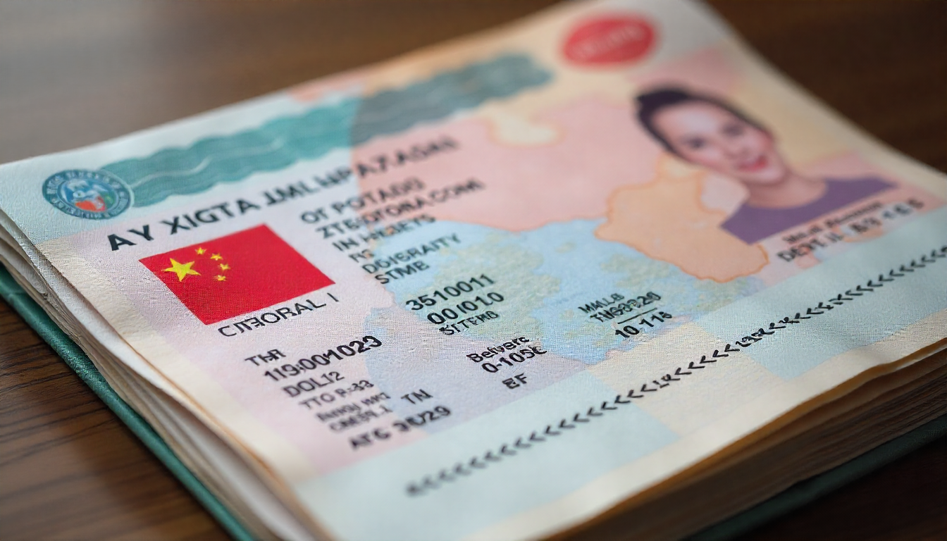 Ввод электронных въездных карт в Китай с 20.11.2025